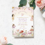 Fairy Garden Birthday Party Invitation<br><div class="desc">Celebrate the birthday girl with this whimsical fairy garden birthday invitation. All of the text is fully editable and can be customized to suit any birthday or event. For more advanced customization of this design,  simply select the "Customize It" button above.</div>