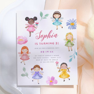 Fairy Garden Floral Girl Budget Birthday Party