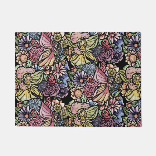 Fairy Garden Gardening Flower Gardens Fairies      Doormat