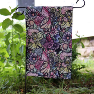 Fairy Garden Gardening Flower Gardens Fairies      House Flag