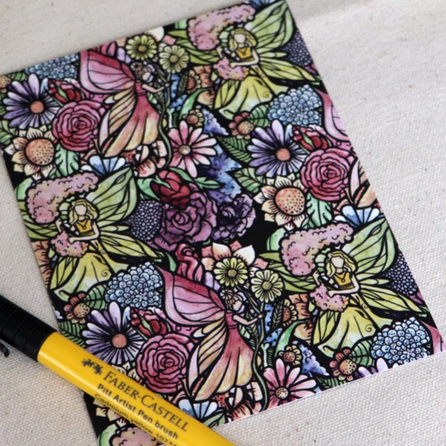 Fairy Garden Gardening Flower Gardens Fairies   Postcard (Creator Uploaded)