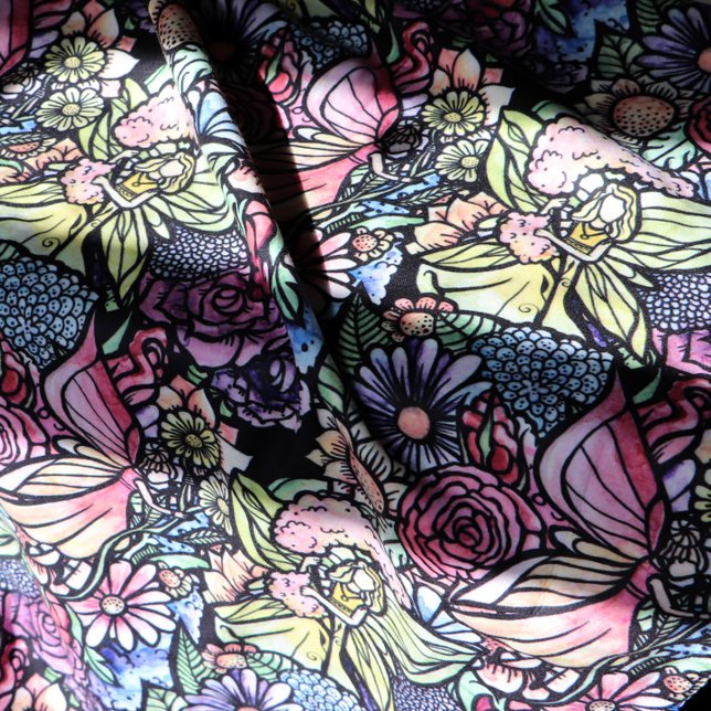 Fairy Garden Gardening Sherpa Blanket (Creator Uploaded)