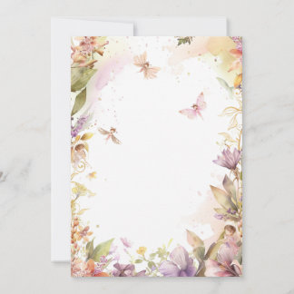 Fairy Garden Invitation