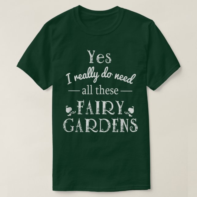 Fairy Garden Lover  T-Shirt (Design Front)