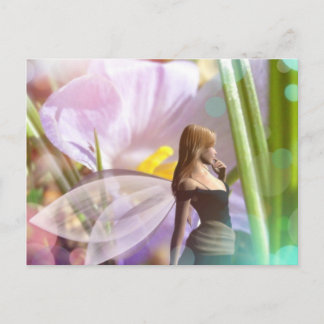 fairy garden magic Postcard