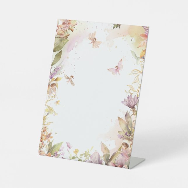 Fairy Garden Pedestal Sign (Front)