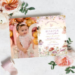 Fairy Garden Photo Birthday Party Invitation<br><div class="desc">Celebrate the birthday girl with this whimsical fairy garden birthday invitation. All of the text is fully editable and can be customized to suit any birthday or event. For more advanced customization of this design,  simply select the "Customize It" button above.</div>