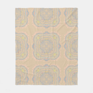 Fairy Garden Rustic Decor Ceiling Tile Design  Fleece Blanket
