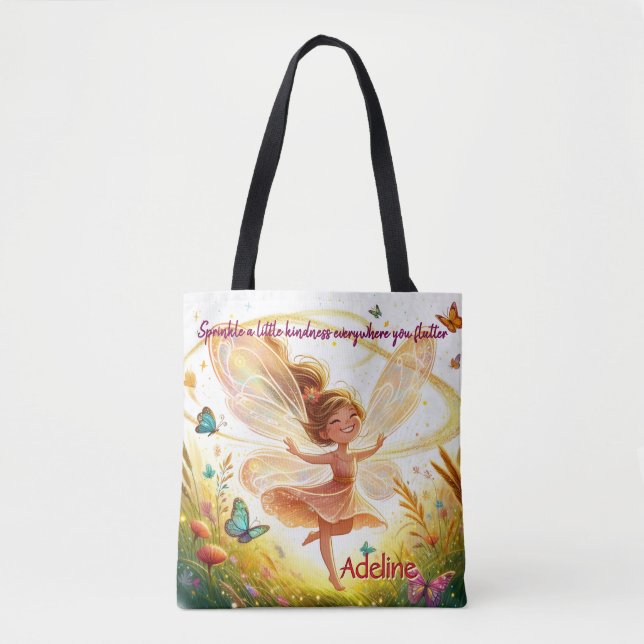 Fairy Garden Tote Bag (Front)