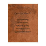 Fairy Garden Wedding Informational Sheet Enclosure Card