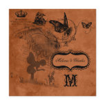 Fairy Garden Wedding Square Wedding Invitation