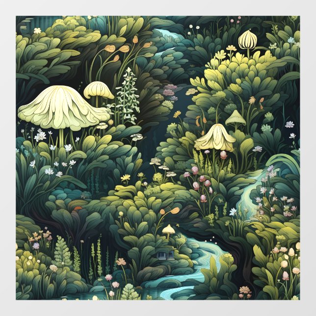 Fairy Garden Window Cling (Sheet)