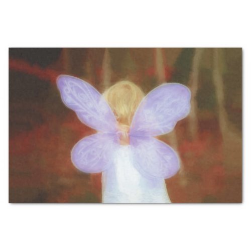Fairy Girl Fall Woodland Forest Decoupage Tissue Paper