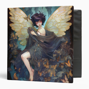 Fairy Girl Fantasy Art 3 Ring Binder