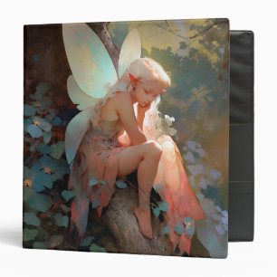 Fairy Girl Fantasy Art 3 Ring Binder
