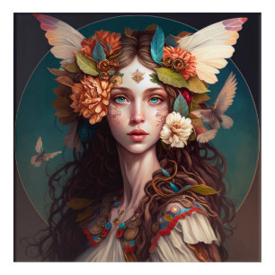 Fairy Girl Fantasy Art Acrylic Print