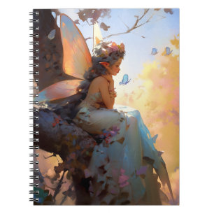 Fairy Girl Fantasy Art Notebook