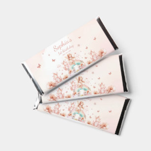 Fairy Girl Rainbow Magic Teapot Birthday Hershey Bar Favors