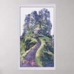 Fairy Glen Castle Scotland Poster