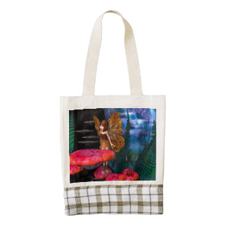 Fairy Glen Zazzle HEART Tote Bag