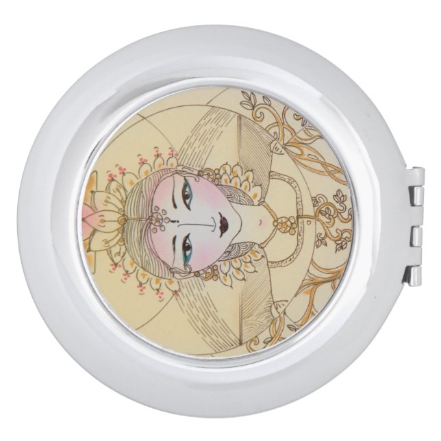 Fairy Goddess Compact Mirror (Side)