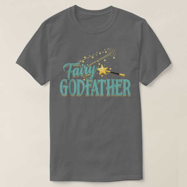 Fairy Godfather Magical Imaginary Being Fiction Fa T-Shirt (Design Front)