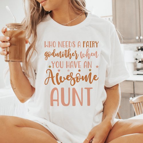 Fairy Godmother Aunt T_Shirt