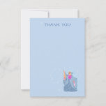 Fairy Godmother Bibbidi Bobbidi Boo Baby Shower Thank You Card