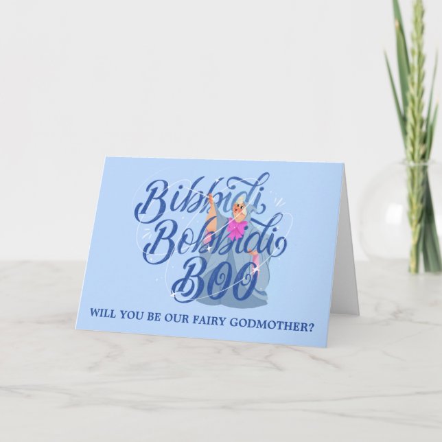 Fairy Godmother - Bibbidi Bobbidi Boo Card (Front)