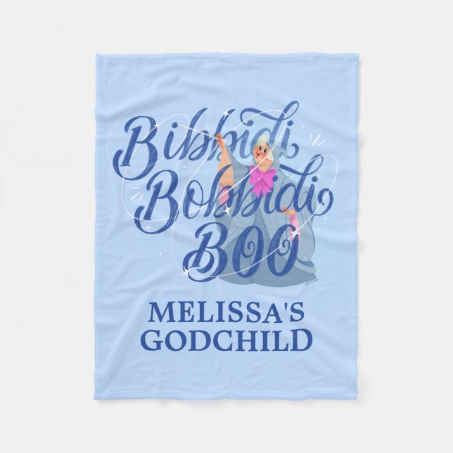 Fairy Godmother - Bibbidi Bobbidi Boo Fleece Blanket (Front)
