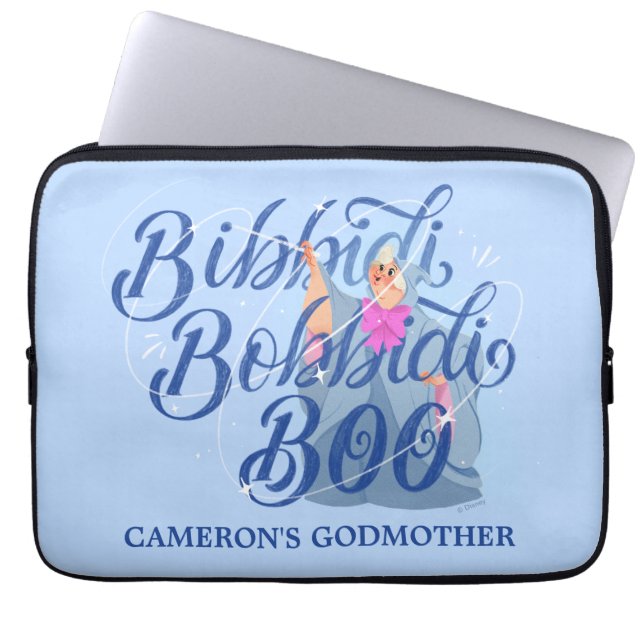 Fairy Godmother - Bibbidi Bobbidi Boo Laptop Sleeve (Front)
