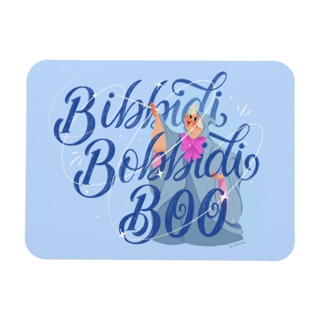 Fairy Godmother - Bibbidi Bobbidi Boo Magnet (Horizontal)