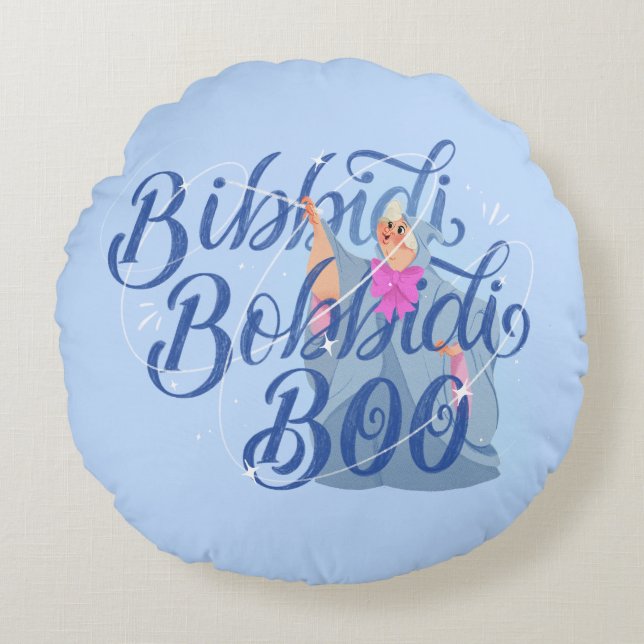 Fairy Godmother - Bibbidi Bobbidi Boo Round Pillow (Front)