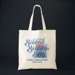 Fairy Godmother - Bibbidi Bobbidi Boo Tote Bag<br><div class="desc">This enchanting vintage style graphic features Cinderella's Fairy Godmother with her magic wand aloft, saying the phrase "Bibbidi Bobbidi Boo"! Gift the magic to your godfamily with this graphic on a customized t-shirt, or send warm greetings with a personalized card. Shop this design on more custom Zazzle products for the...</div>