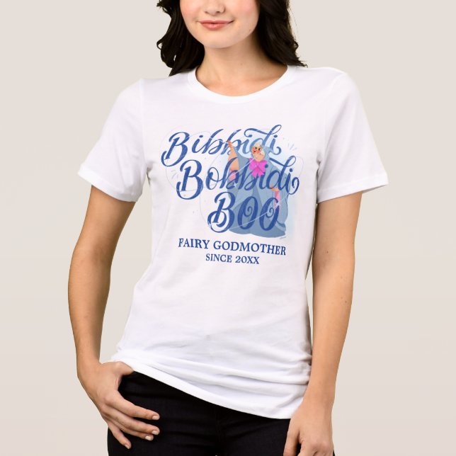 Fairy Godmother - Bibbidi Bobbidi Boo Tri-Blend Shirt (Front)