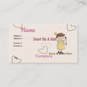 Fairy Godmother Business Card