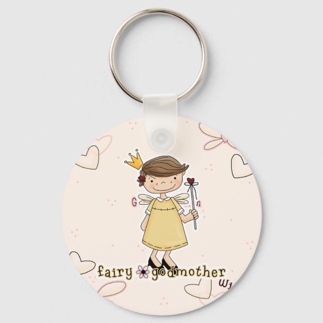 Fairy Godmother Keychain (Front)