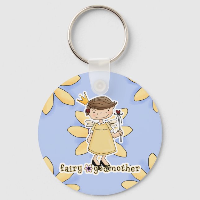 Fairy Godmother Keychain (Front)