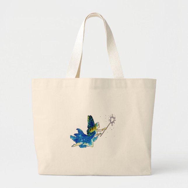 Fairy Godmother Large Tote Bag (Front)