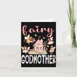 Fairy Godmother Magical Floral Funny Birthday Girl Card