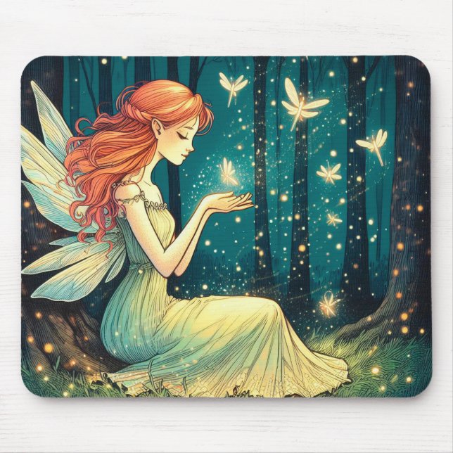 Fairy Godmother Mouse Pad (Front)