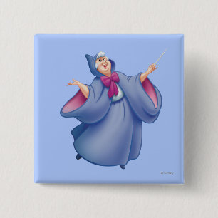 Fairy Godmother Pinback Button
