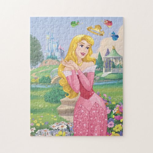 Fairy Godmothers Crown Aurora Jigsaw Puzzle