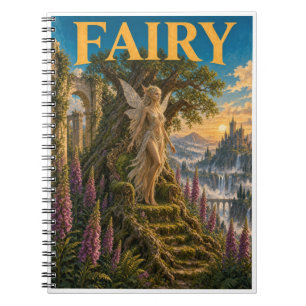 Fairy, Gothic Fantasy Monster Notebook