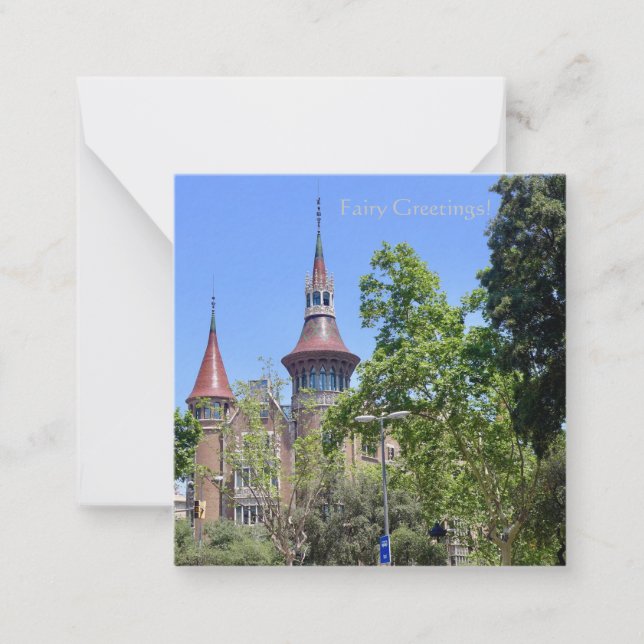 Fairy Greetings! Note Card (Front)