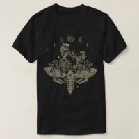 Skeleton Fairy Grunge Y2K Aesthetic Butterfly Gothic T-Shirt