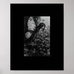 Fairy Grunge Goblincore Cottagecore Fairycore Poster