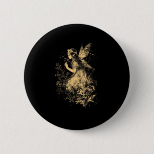 Fairy Grunge Goblincore Cottagecore Fairycore Whim Button