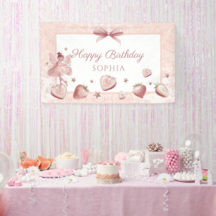 Fairy Happy Birthday Party Banner