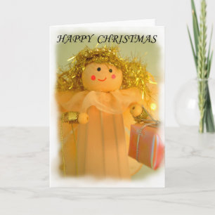 Fairy, Happy Christmas Card, Holiday Card
